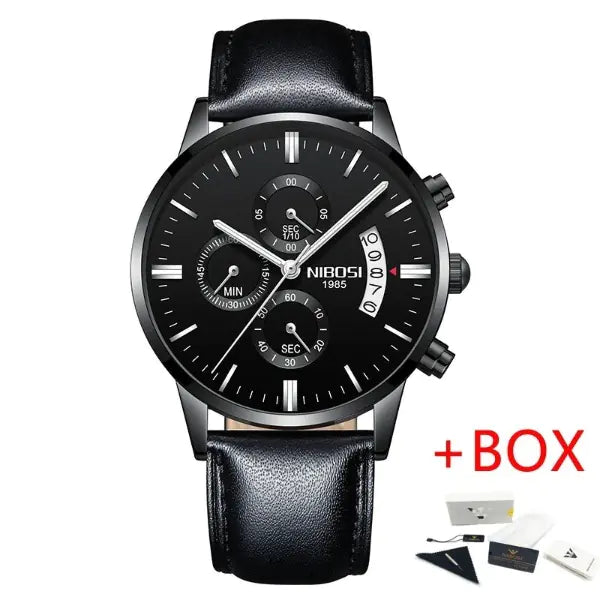 Men's Luxury Military Watches Analog Quartz