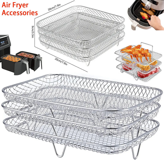 3-layers Air Fryer Rack