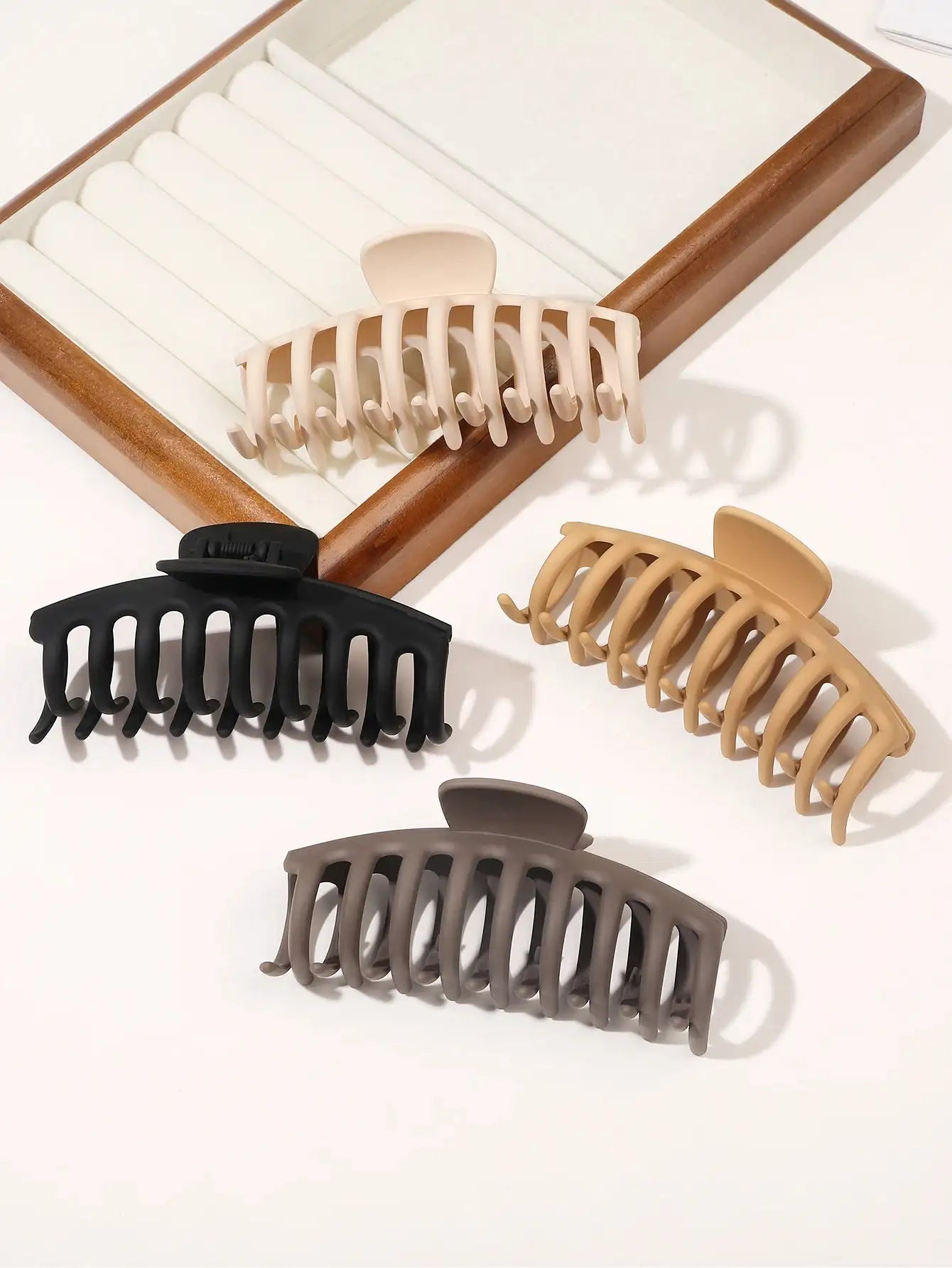 Big Matte Hair Clips