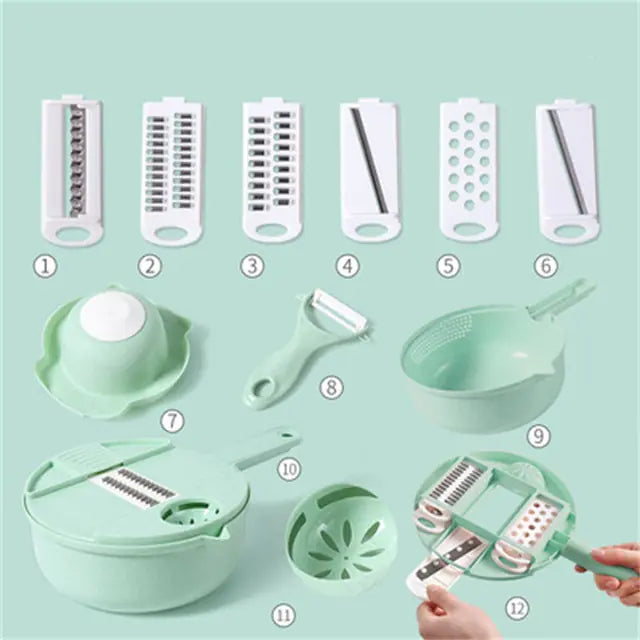 8-In-1 Multifunctional Kitchen Gadget